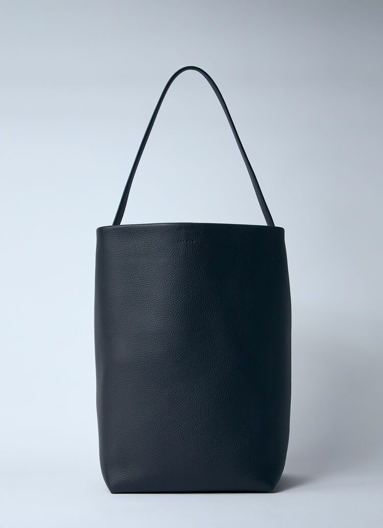 The Row Large N/S Park Tote Bag Navy row0260034